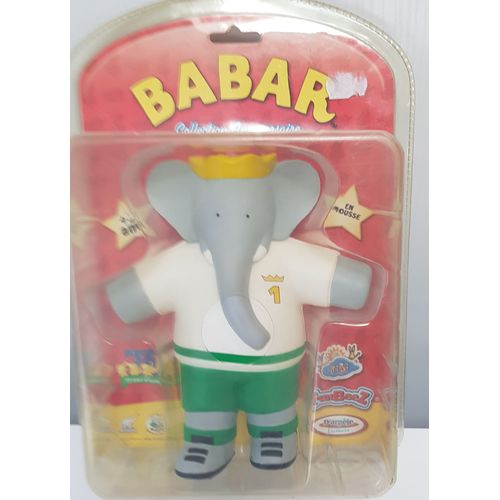 Jeu Jouet Figurine / Babar En Mousse / 19 Cm / D'arpeje