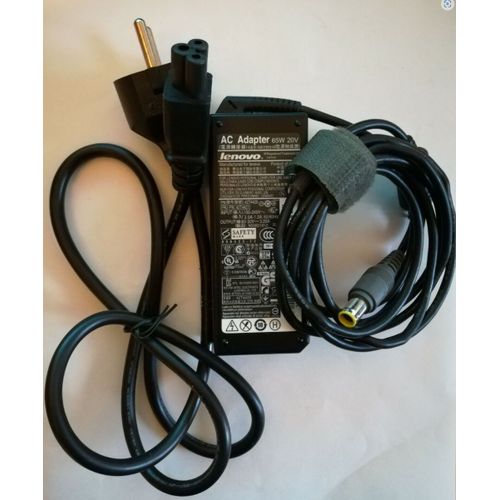 Chargeur LENOVO 65w 20v 3.25A 42T4420