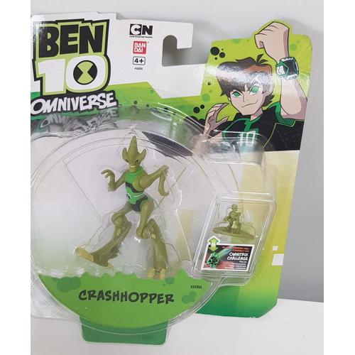 Figurine Jeu Jouet / Ben 10 / Crashhopper / Omnitrix Challenge / Figurine 9cm / Bandai