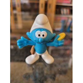 Jouet Figurine Les Schtroumpfs - Schtroumpf À La Bourse D'or - Collection Mac Donalds Happy Meal