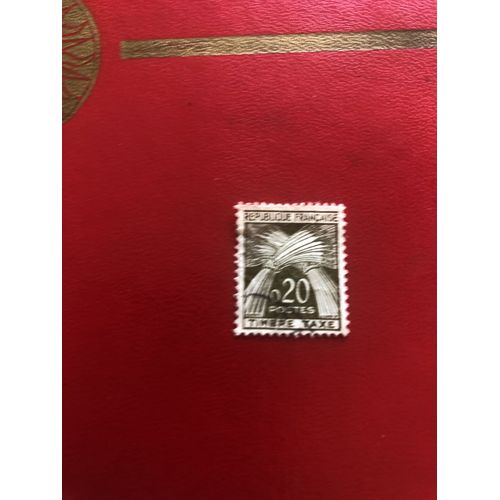 Timbre Taxe Gerbe De Blé 0,20