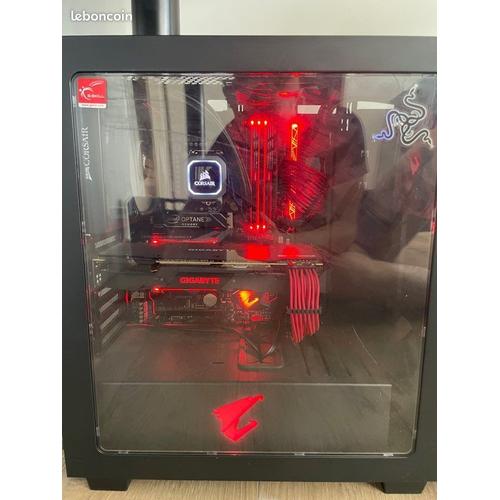 PC Gamer Intel Core i7-8700K - 3.7 Ghz - Ram 16 Go - SSD 250 Go + DD 1 To