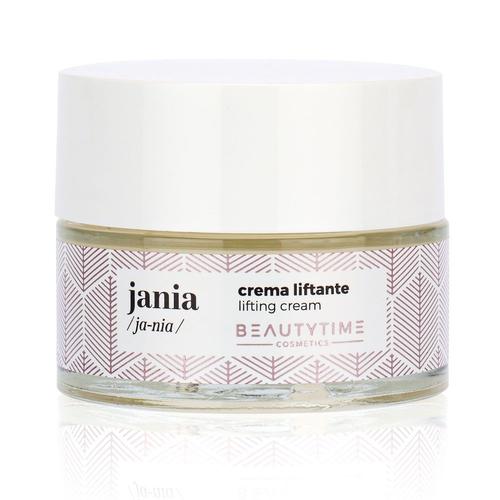 Beautytime Jania, Crème Visage Liftante Bio, 50 Ml, Fabriqué En Italie blanche