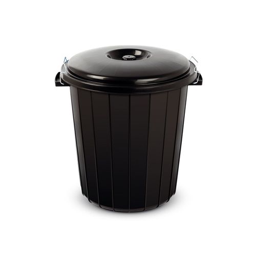 Poubelle Extérieure 55l Avec Couvercle Et Verrouillage Rondo