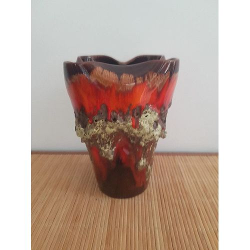 Vase vintage en céramique de Vallauris