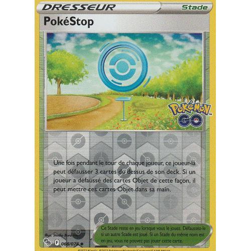 Carte Pokemon - Dresseur - Pokestop - 068/078 - Reverse - Eb10,5 - Pokemon Go -