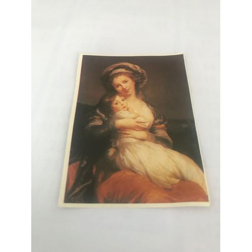 Image N.11 : Portrait De L Artiste Et De Sa Fille - Vigee Lebrun - Serie 21 Connaissance De La Peinture Française - Chocolat Poulain