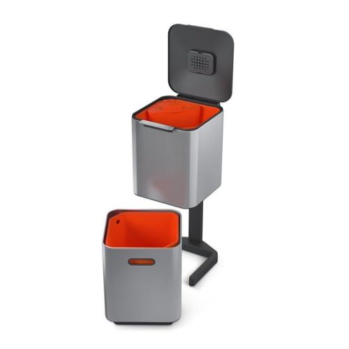 Poubelle De Tri S?Lectif Totem 40l Inox