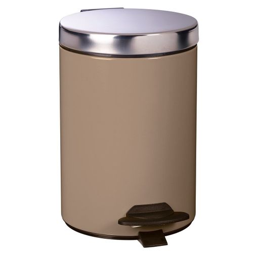 Poubelle De Salle De Bain À Pédale 3l Duo