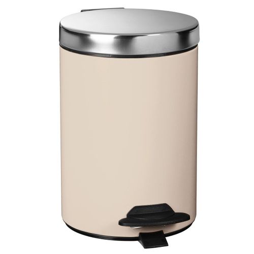 Poubelle De Salle De Bain À Pédale 3l Duo