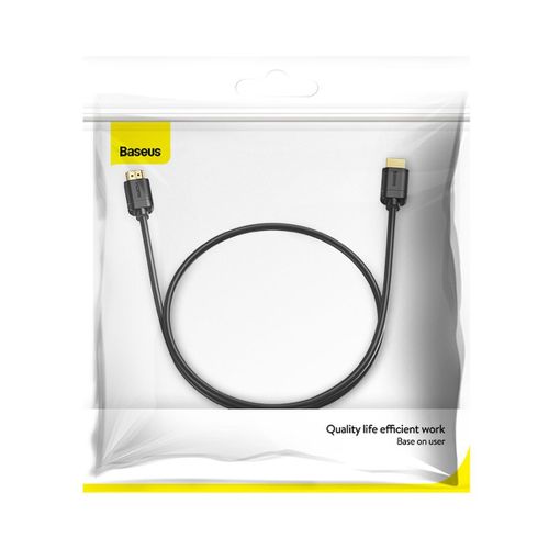 Baseus Video Cable High Definition Series Hdmi To Hdmi 4k 60 Hz, 3d H