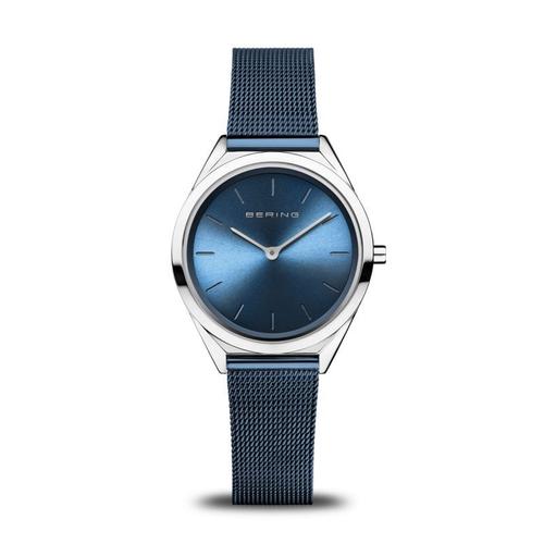 Montre Femme Bering Ultra Slim Acier Bleu