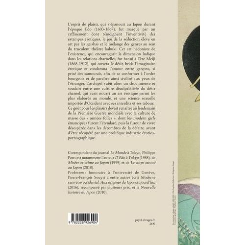 L'esprit De Plaisir - Une Histoire De La Sexualité Et De L'érotisme Au Japon (17e-20e Siècle)