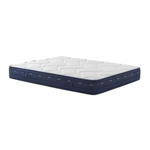 Someo - Matelas Ressorts Et Mémoire De Forme Rêve 500 - Blanc