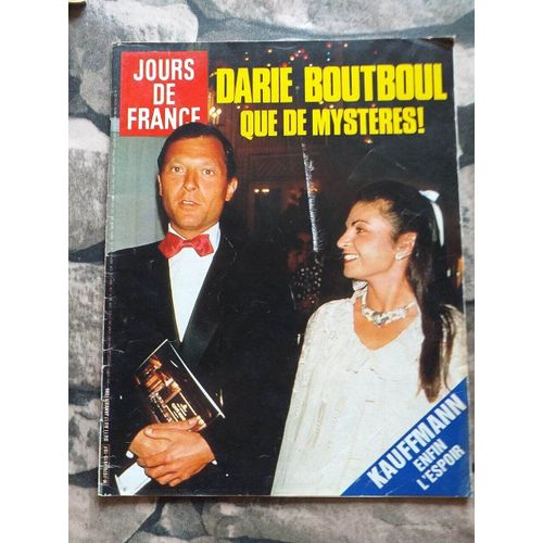 Jours De France Darie Boutboul Que De Mysteres