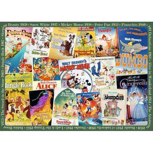 Ravensburger 12000689 Puzzle Jeu De Puzzle 1000 Pièce(S) Dessins Anim