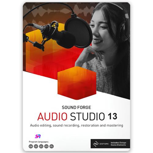 Magix Sound Forge Audio Studio 13 - Logiciel D'édition Audio Complet