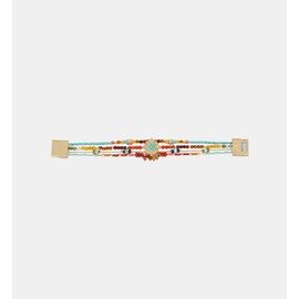 Hipanema - Bracelet Manchette Metaphor Perles Contrastantes - Multicolore