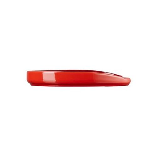 Le Creuset - Repose-Cuillère Ovale Céramique - Cerise - 16 Cm - Rouge