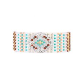 Hipanema - Bracelet Manchette Alonzo - Gris