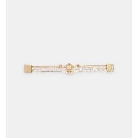 Hipanema - Bracelet Manchette Metaphor Perles Contrastantes - Blanc