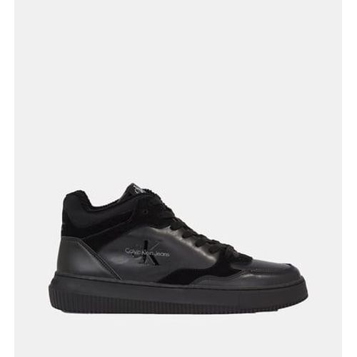 Calvin Klein - Baskets Montantes Bi Matière - Noir - 45
