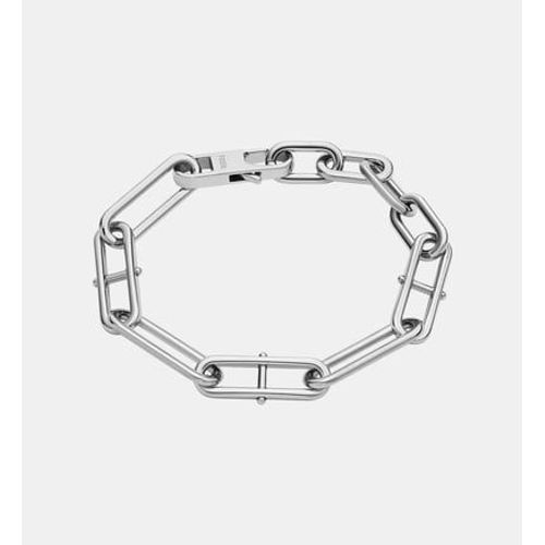 Fossil - Bracelet Héritage À Mailles Larges - Gris