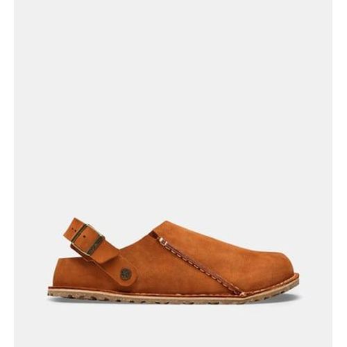 Birkenstock Mulestroites Lutry Premium En Cuir Beige