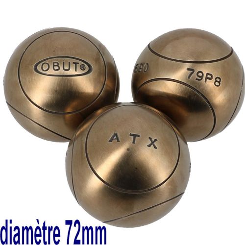 Boules De Pétanque Obut Boules De Pétanque Obut Atx Competition 172mm Nuance Cuivré 680g