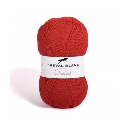 Fil À Tricoter Orient - Cheval Blanc 4 Coquelicot