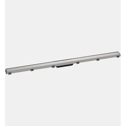 Hansgrohe - Caniveau de douche 120 cm RainDrain Match acier inox brossé - Gris