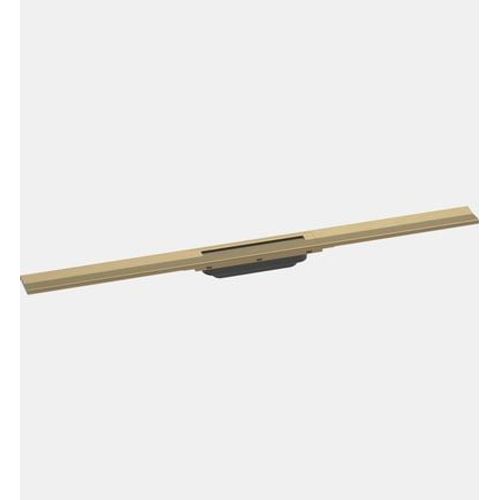 Hansgrohe - Caniveau de douche découpable 90 cm RainDrain Flex montage libre bronze brossé - Bronze