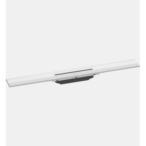 Hansgrohe - Caniveau de douche découpable 70 cm RainDrain Flex montage mural blanc mat - Blanc