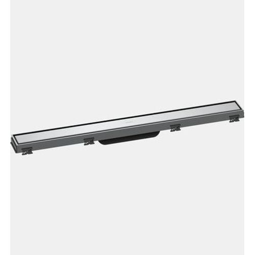 Hansgrohe - Caniveau de douche 70 cm RainDrain Match chromé - Gris