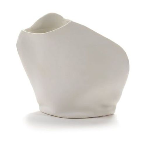 Serax - Vase à fleurs The Perfect Imperfection porcelaine blanc H9,8 cm - Blanc