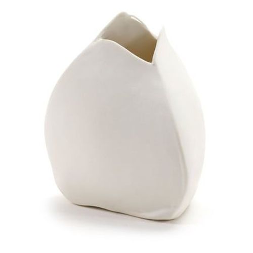 Serax - Vase à fleurs The Perfect Imperfection porcelaine blanc H7,5 cm - Blanc