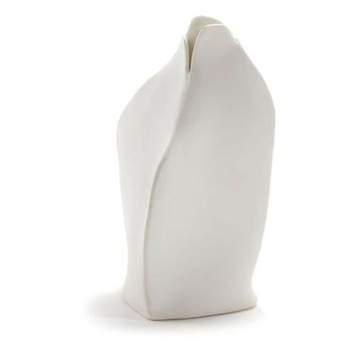Serax - Vase à fleurs The Perfect Imperfection porcelaine blanc H13,5 cm - Blanc