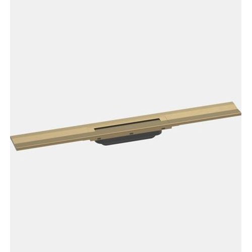 Hansgrohe - Caniveau de douche découpable 70 cm RainDrain Flex montage mural bronze brossé - Bronze