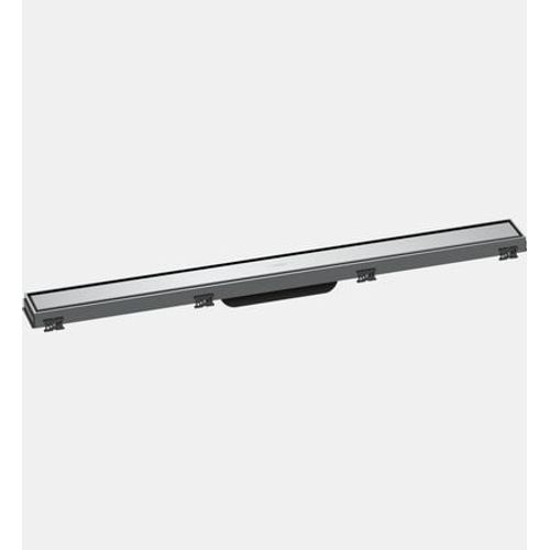Hansgrohe - Caniveau de douche 80 cm RainDrain Match chromé - Gris