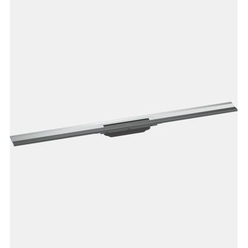Hansgrohe - Caniveau de douche découpable 100 cm RainDrain Flex montage mural chromé - Gris