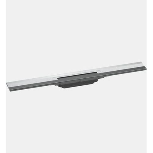 Hansgrohe - Caniveau de douche découpable 70 cm RainDrain Flex montage mural chromé - Gris