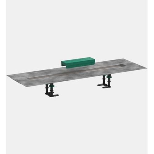 Hansgrohe - Kit d'installation caniveau de douche encastré à carreler 80 cm RainDrain - Gris