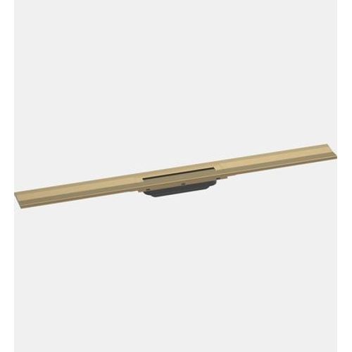 Hansgrohe - Caniveau de douche découpable 90 cm RainDrain Flex montage mural bronze brossé - Bronze