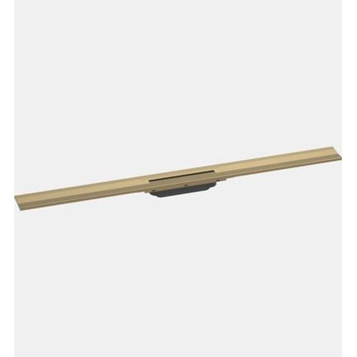 Hansgrohe - Caniveau de douche découpable 100 cm RainDrain Flex montage mural bronze brossé - Bronze