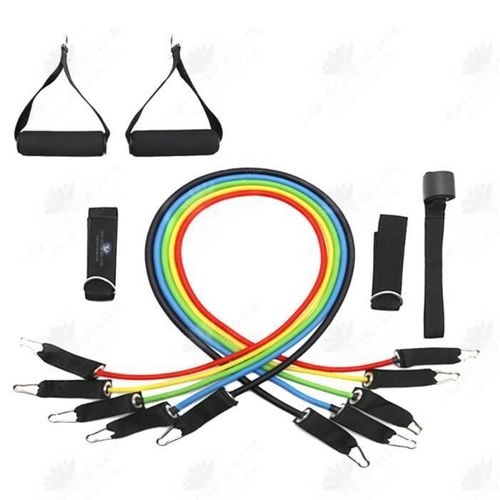 Htbe? 11 Pi?ces De Corde De Tension ?quipement De Tension De Porte Multifonction Musculation Tube En Latex Corde De Tension ? Un Mot