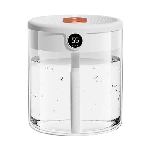Humidificateur d¿air Grande capacité avec écran d¿humidité lcd Night Light Double Buse Huile essentielle Diffu