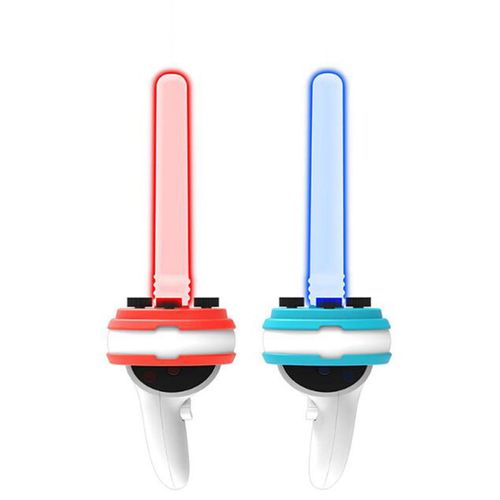 Poignée Vr Illuminée Beat Saber Accessoires De Jeu Pour Oculus Quest2