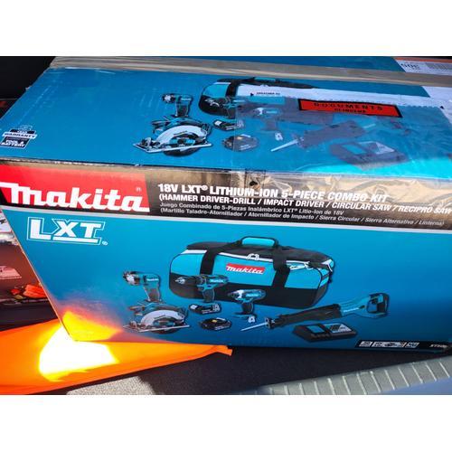 KIT 5 PIECES MAKITA 18V XT505