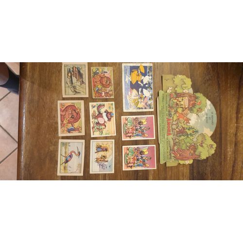 Superbe Lot D'images Dont 1 Exceptionnelle Amora Illustrant Les Fables De La Fontaine !