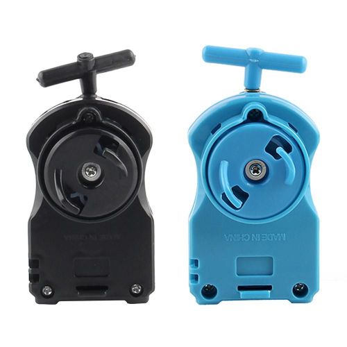 Toupie Beyblade En Plastique Pour Enfants, Lanceur De Câble, Toupie, Cadeau, Noir/Bleu